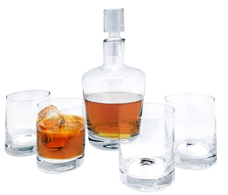 FIA362 Coffret de 1 Carafe 1.2L + 4 Verres à whisky