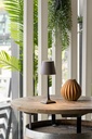 Lampe de table taupe Milano 26x10x10 cm 0.6 kg