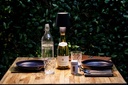 Lampe sur bouteille Paris Led 13x8x8 cm 0.45 kg