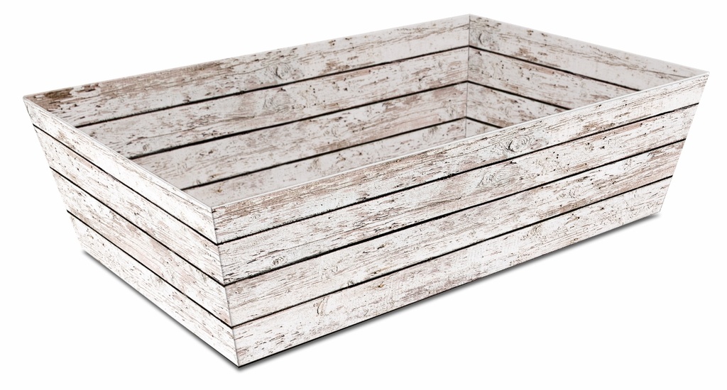 Panier Bois Blanc  - Moyen 330x190x110 mm colisé par 25