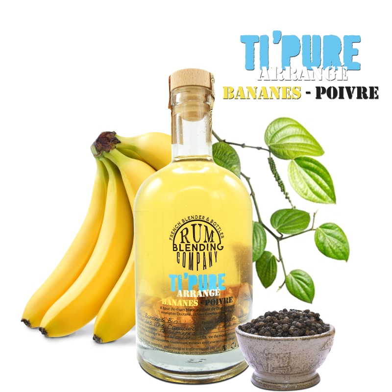 Rhum Bananes Poivre 35 cl