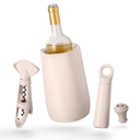 VACU3890670 Coffret Vin HOST, couleur Sable (Refroidisseur/Pompe vin/TB)