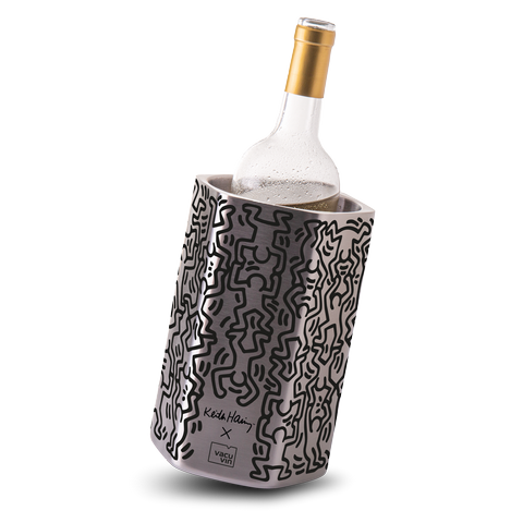 VACU36504606 Glacette acier inoxydable HIVE Keith Haring Vin & Champagne