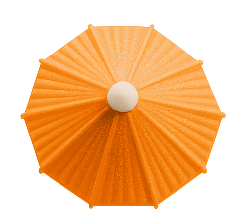 FIA1605 Boite de 6 marque-verres Parapluie