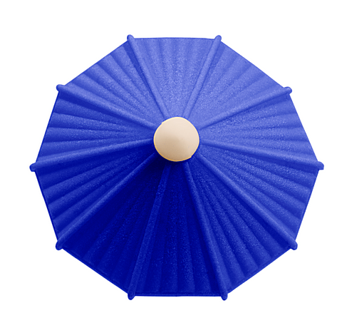 FIA1605 Boite de 6 marque-verres Parapluie