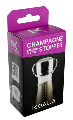 6652DD03 Bouchon Champagne acier BRUT Or