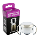 6652SS03 Bouchon Champagne acier BRUT Argent