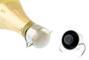 6652SS03 Bouchon Champagne acier BRUT Argent