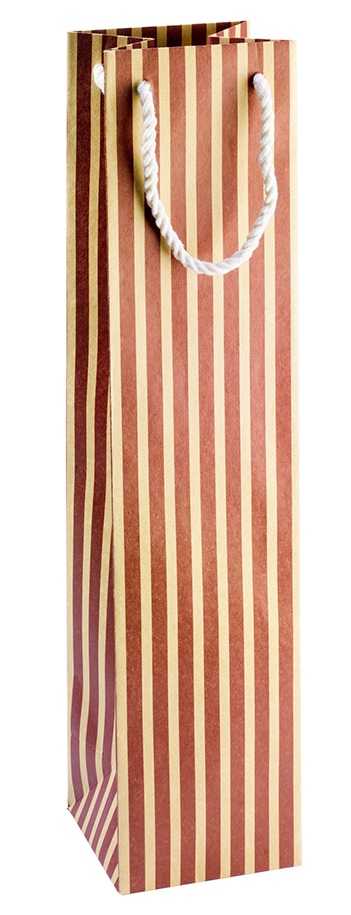 282 Sac pap Ligne rouge 92x88x400 mm colisé par 25
