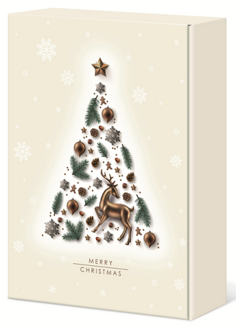 Merry Christmas 3 btls WK Coffret couché 360x260x93 mm colisé par 25 