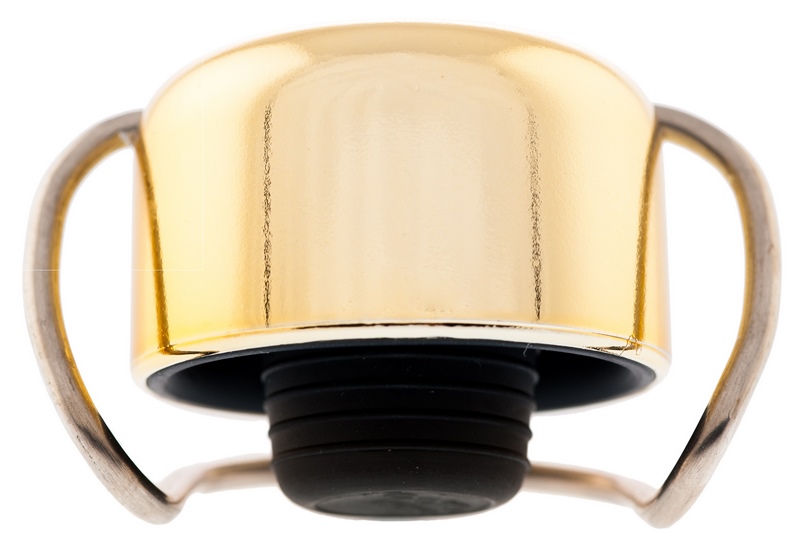 6652DD03 Bouchon Champagne acier BRUT Or