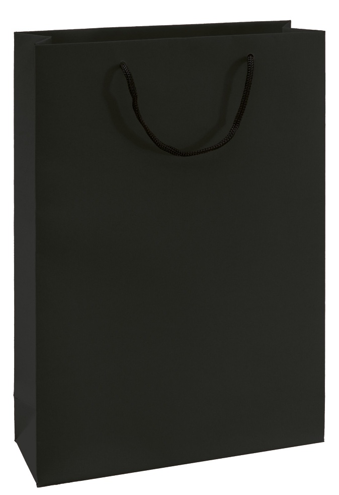 3274 Sac Kraft Vergé Noir 3 btlles, conditionné par 25 