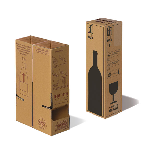 Lot de 20 Colis d'expédition 1 btl 110x100x388 mm