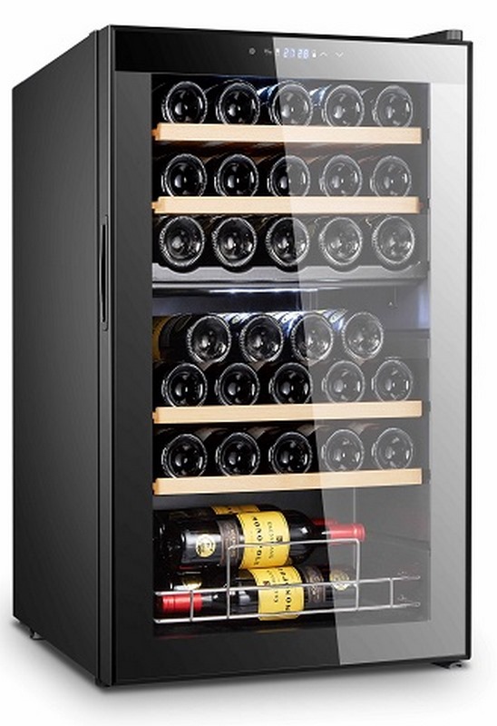 GS146 - Cave à vin 2 zones 33 Btlles 