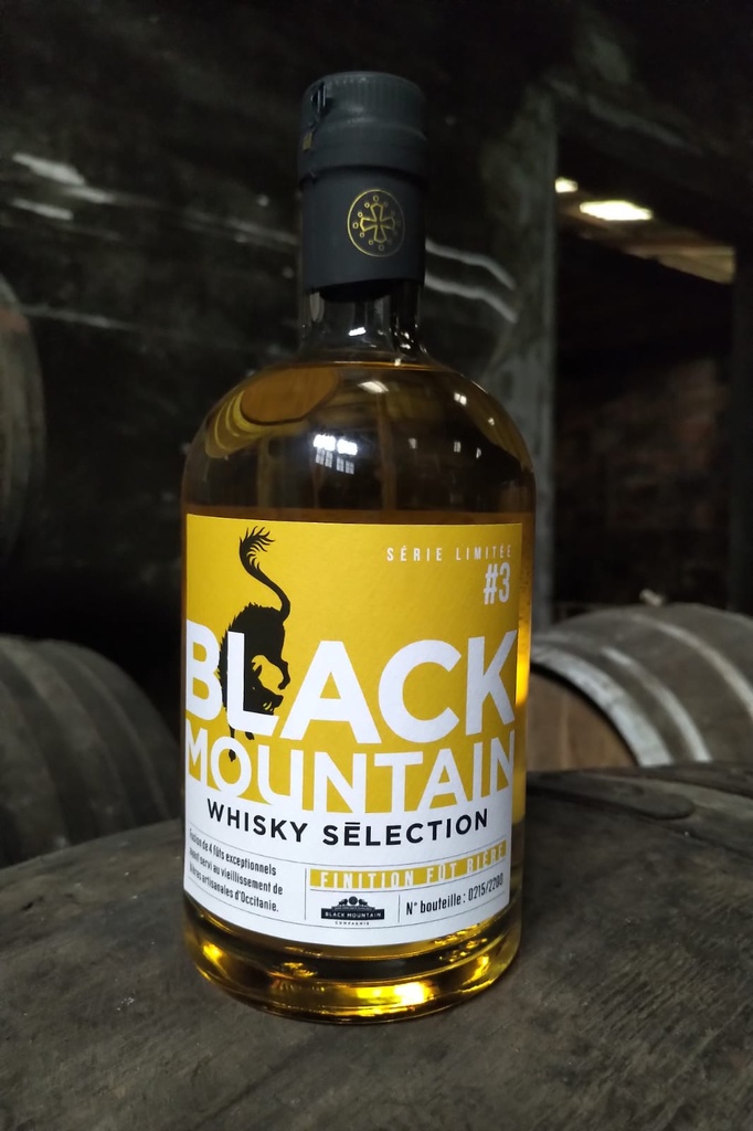 Whisky Black Mountain Fût de Bière 44%