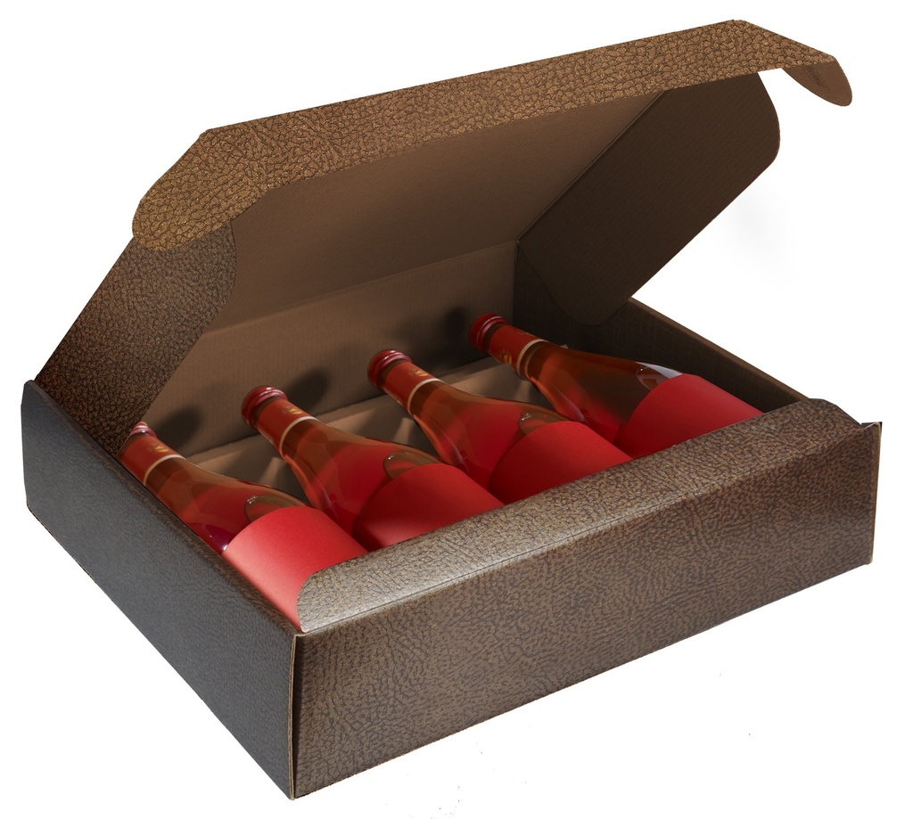 1039 Coffret Couro 4 b, 90x340 mm (4x1), colisé par 30