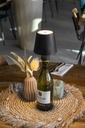 Lampe sur bouteille Paris 26x10x10 cm