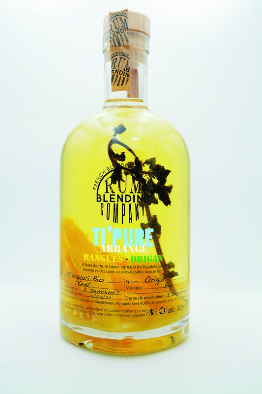 Rhum Mangue Origan 70 cl 33%