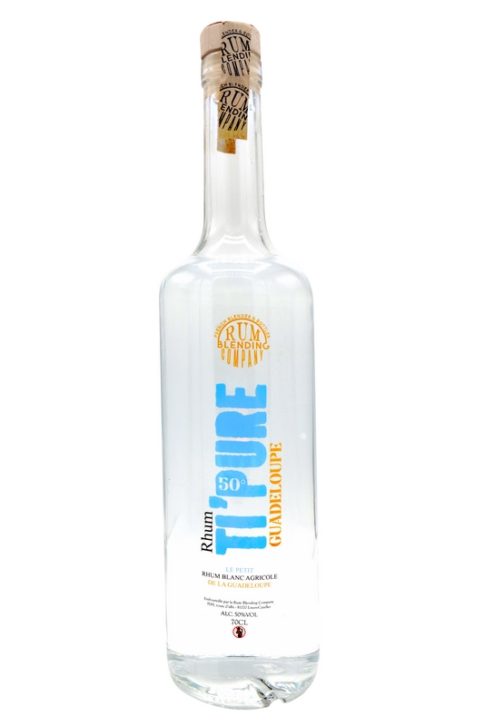 Rhum Blanc agricole de Guadeloupe 50% 70 cl