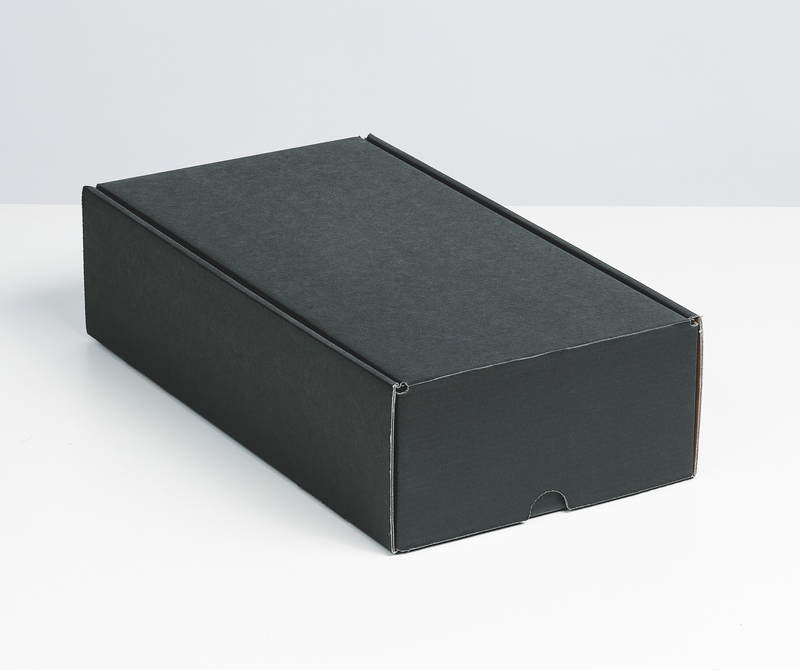 E1221 Coffret couché Noir 2 btlles 90x118.5x340 colisé par