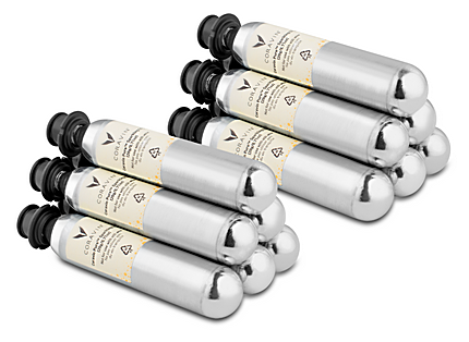 Capsules de CO2 Pure Coravin Sparkling 27 ml (Pack de 6)