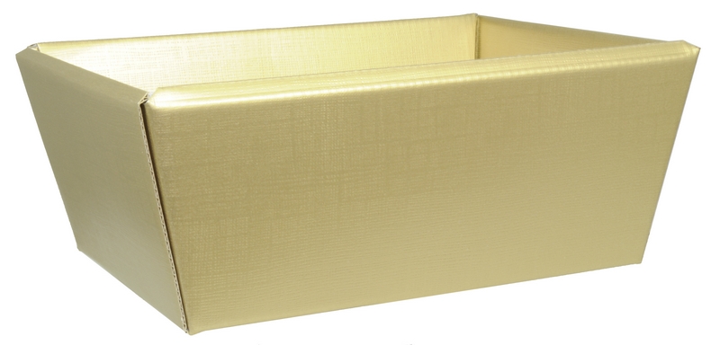 595 Scala gold corbeille petite, 210 x 160 x 100 mm colisé par 25