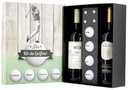 Coffret GOLFEUR 2 Bouteille + 4 Balles de golf + 4 Tees