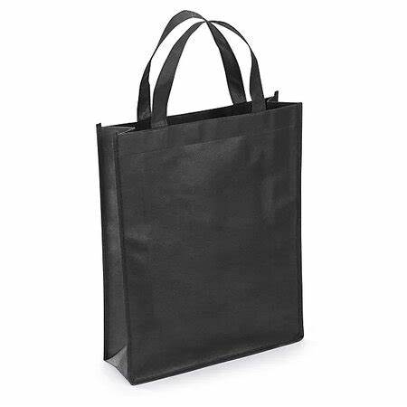 Sac Polypropylène non tissé 80 Gr  50 x 15 x 40 cm  NOIR