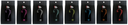 Lot de 6 Chaussettes BLINDTASTING Couleurs assorties