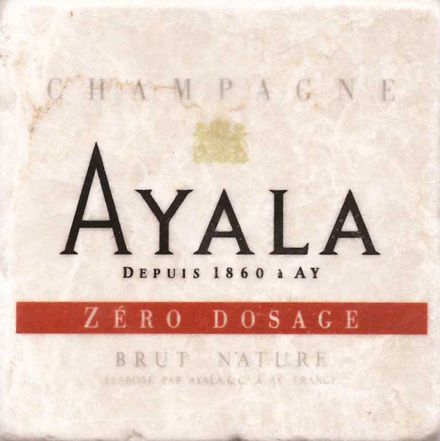 Dessous de verre Champagne Ayala