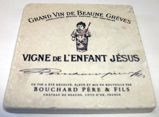 Dessous de verre Vignes de l'Enfant Jésus