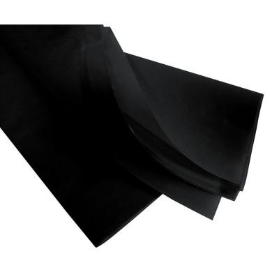 E1100 Papier de soie Noir 18g - Paquet de 240 feuilles - 50 x 75 cm colisé par 1