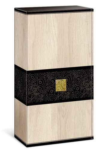 [EMB-VDF-Prestige2btlsFChampagne] Prestige 2 btls F Champagne Etui debout 330x90x188 mm colisé par 50