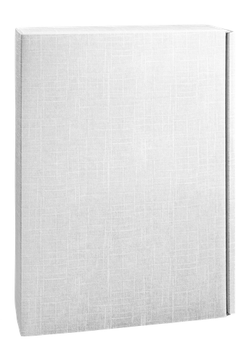 [EMB-PAPI-1053.1] 1053,1 Canvas blanc 90 mm, coffret 3 b, 360 x 245 x 90 mm colisé par 25