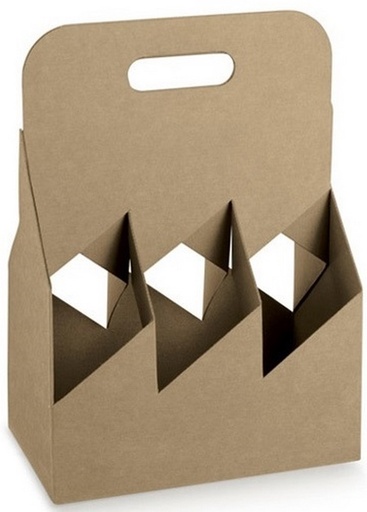 [EMB-VDF-ETUI KRAFT BEER 6 Btlles] Etui Kraft Oslo pour 6 Bières, conditionné par 120