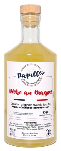 [AL-PAPILLES-PECHEAUDRAGON] Pêche au Dragon 70 cl