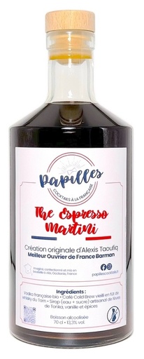 [AL-PAPILLES-THEESPRESSOMARTINI] The Espresso Martini 70 cl