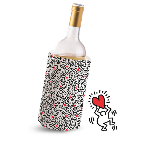 [AG-158-VACU38802606] VACU38802606 Housse refroidissante Vin Keith Haring