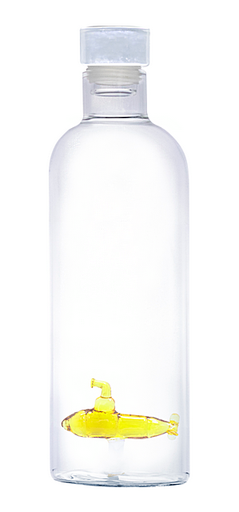 [AG-F134-FIA1650] FIA1650 Bouteille SOUS-MARIN 1.1L en borosilicate