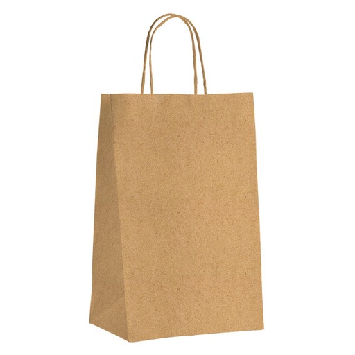 [EMB-BAM-SBK008-N] Sac Kraft ECO nature 3 btles 400x260x80 mm colisé par 100