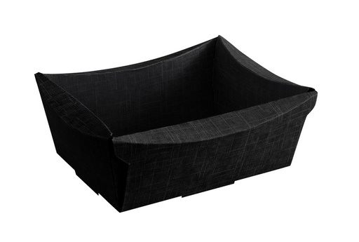 [EMB-NEW-336] 336 Corbeille noir, petite, 200 x 150 x 80 mm colisé par 25