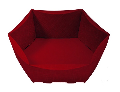 [EMB-PAPI-480] 480 Corbeille petit modèle Scala bordeaux, 210 x 170 x 70 mm colisé par 25