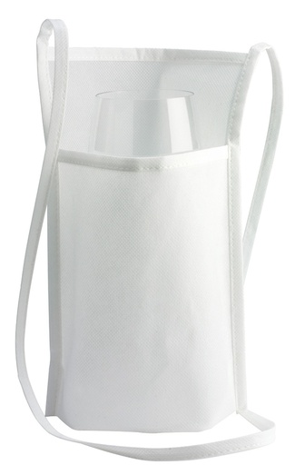 [EMB-PAPI-739] 739 Porte verre blanc, 160 x 220 mm colisé par 50