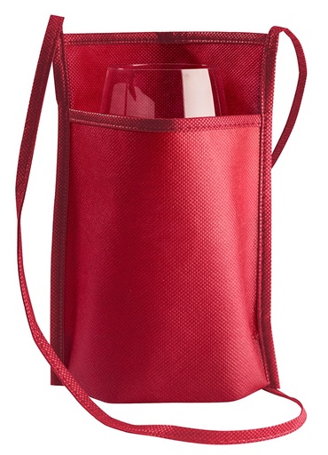 [EMB-PAPI-740] 740 Porte verre bordeaux 160 x 220 mm colisé par 50