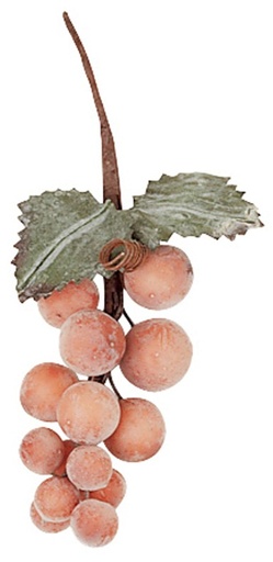 [EMB-PAPI-762] 762 Grande grappe de raisin rouge, par 36colisé par 36
