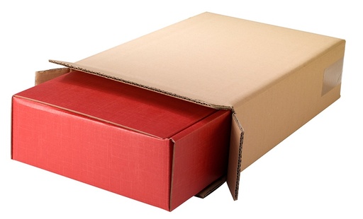 [EMB-PAPI-1199] 1199 Suremballage postal pour coffret 3 b debout, 90-380 mmcolisé par 10