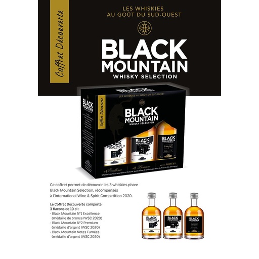 [AL-F153-Coffret Découverte Black Mountain] Coffret Découverte Black Mountain 3 x 100 ml