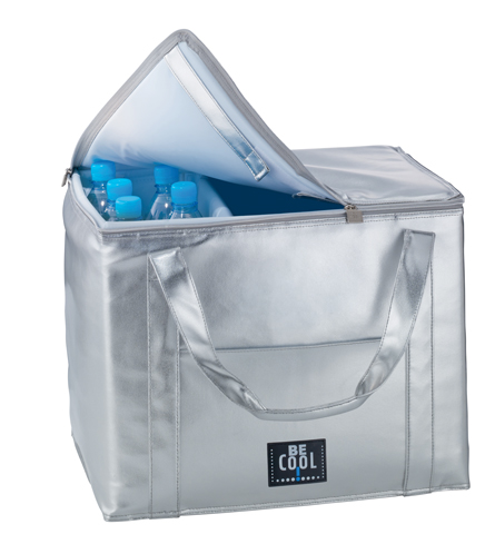 [AG-F165-T145] T145 Sac isotherme CITY Silver - 30x19x24 cm