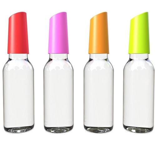 [AG-F107-CLEANBOTTLE] Display de 12 tubes (x 4 Protège-bouteilles Couleurs assorties) CLEANBOTTLE - 62160001