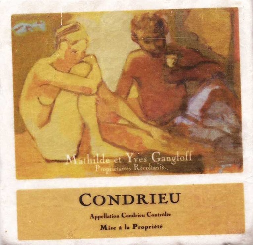 [AG-F151-CONDRIEU] Dessous de verre Condrieu